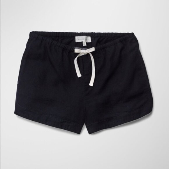 Aritzia Azure Skies Trope Shorts Chambray Drawstring Waist Army Green Size XXS - Picture 9 of 15